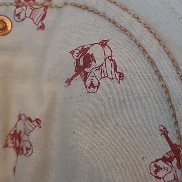 True Religion Joey Dark Wash Flare Cut Jeans - Picture 13 of 15